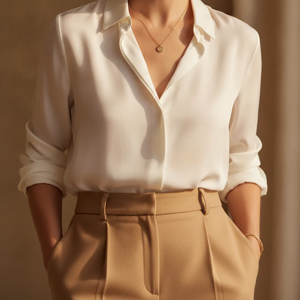 Elegant styling close-up