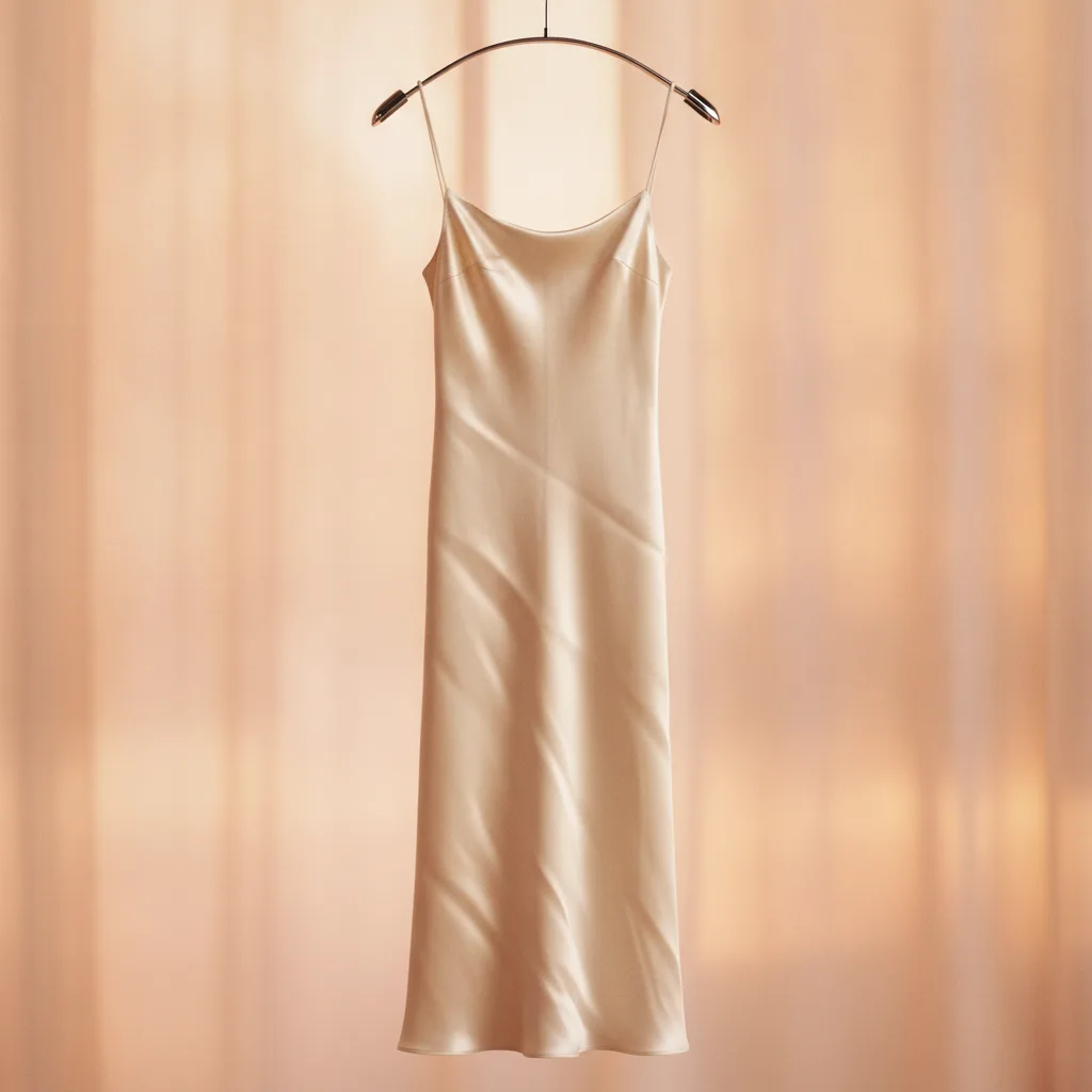 Silk slip dress